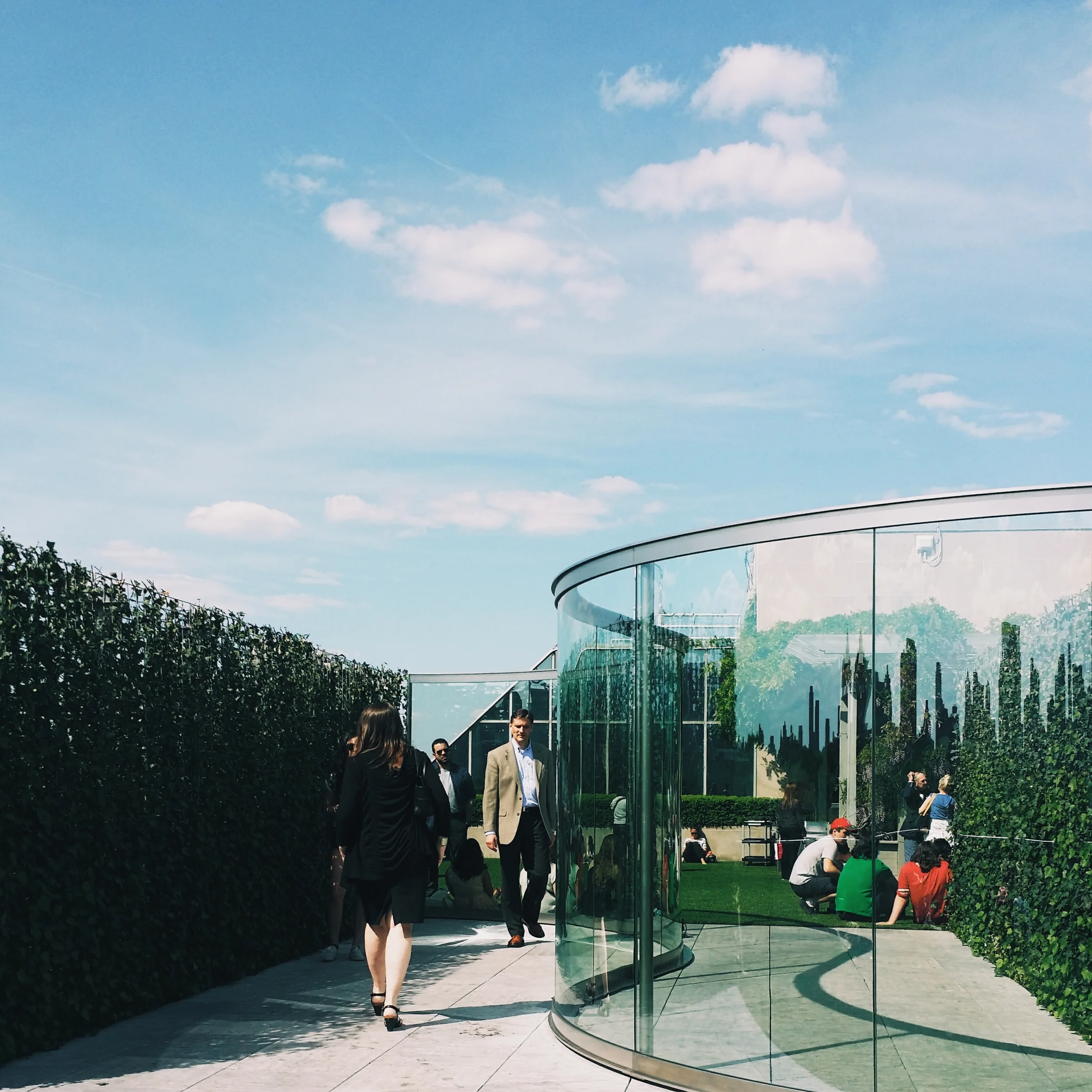 From the Roof Garden Café & Bar at the Met