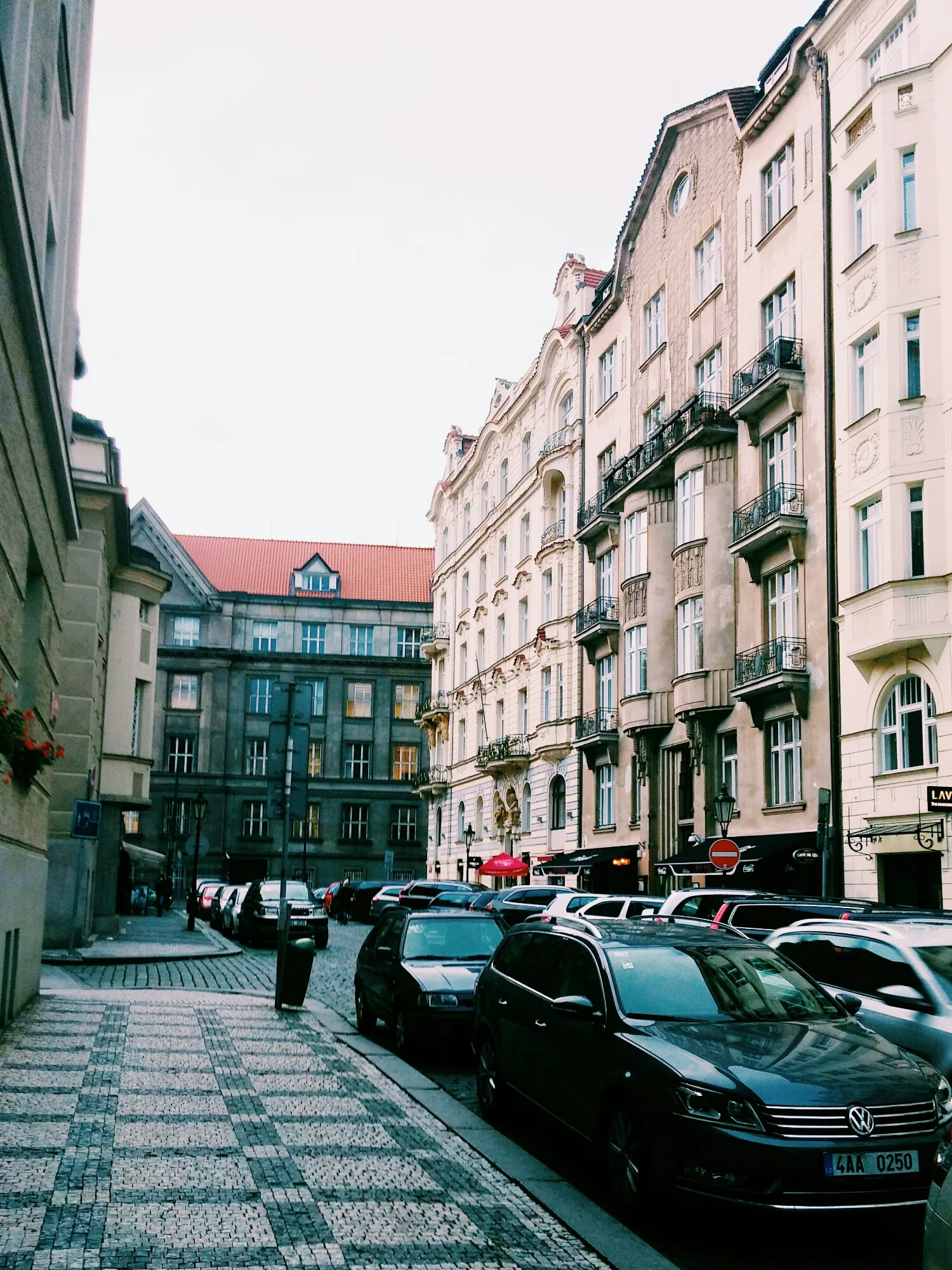 {Streets of Prague.}