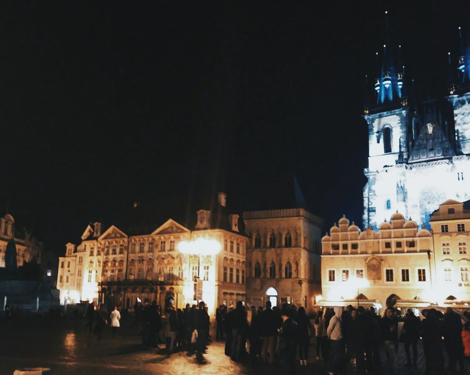 {Old Town Square in all its beauty.}