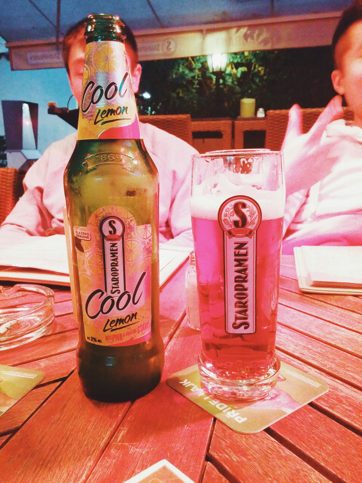 {Tasted like lemonade.}