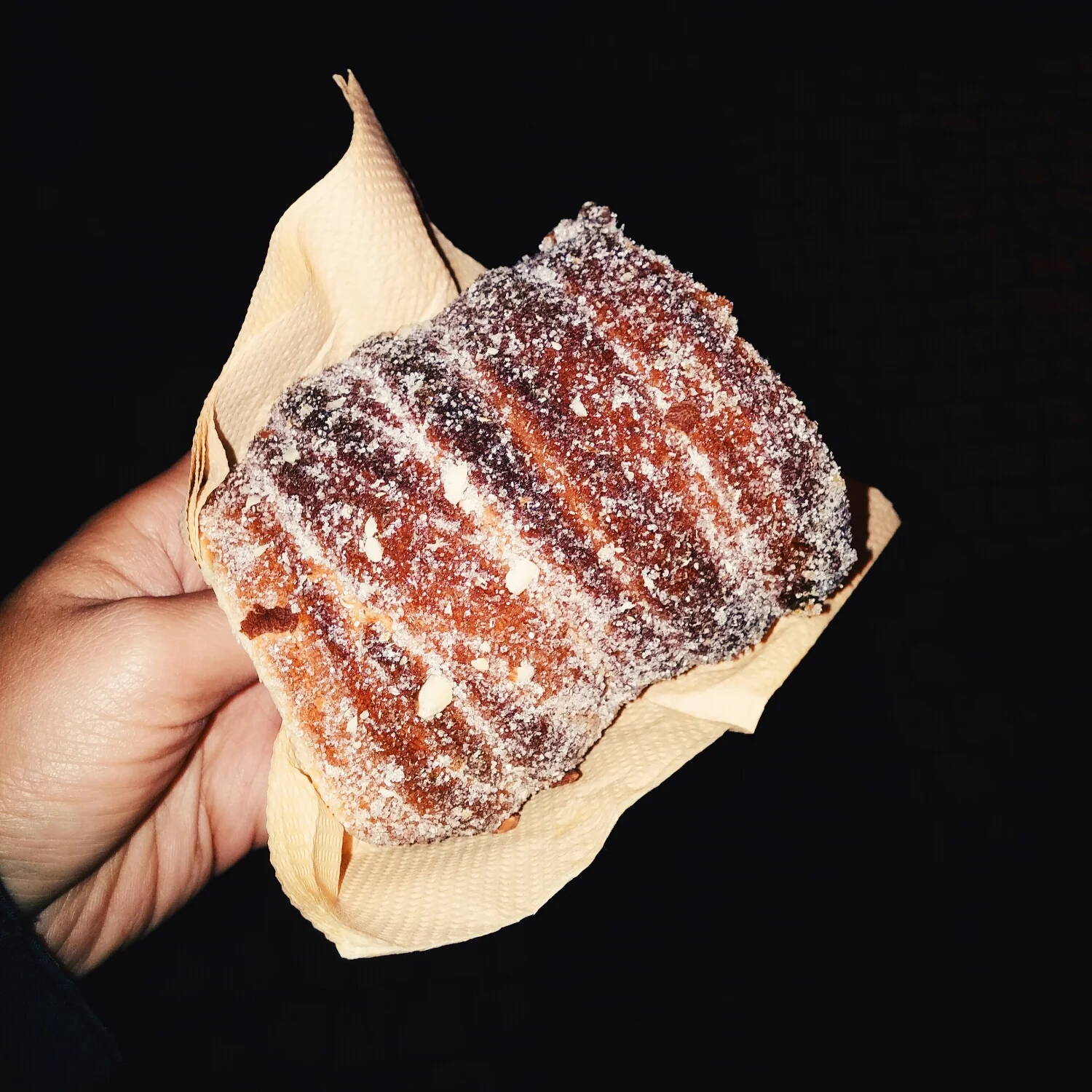 {Yum! You can also see that it's a little burnt.}