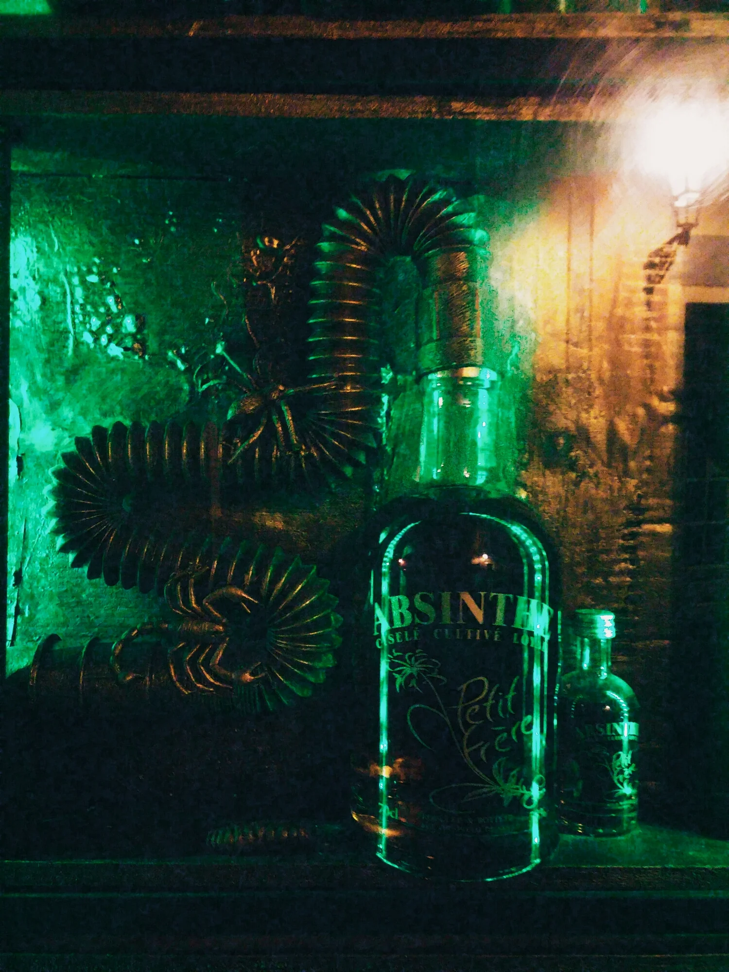 {Absinthe bar.}