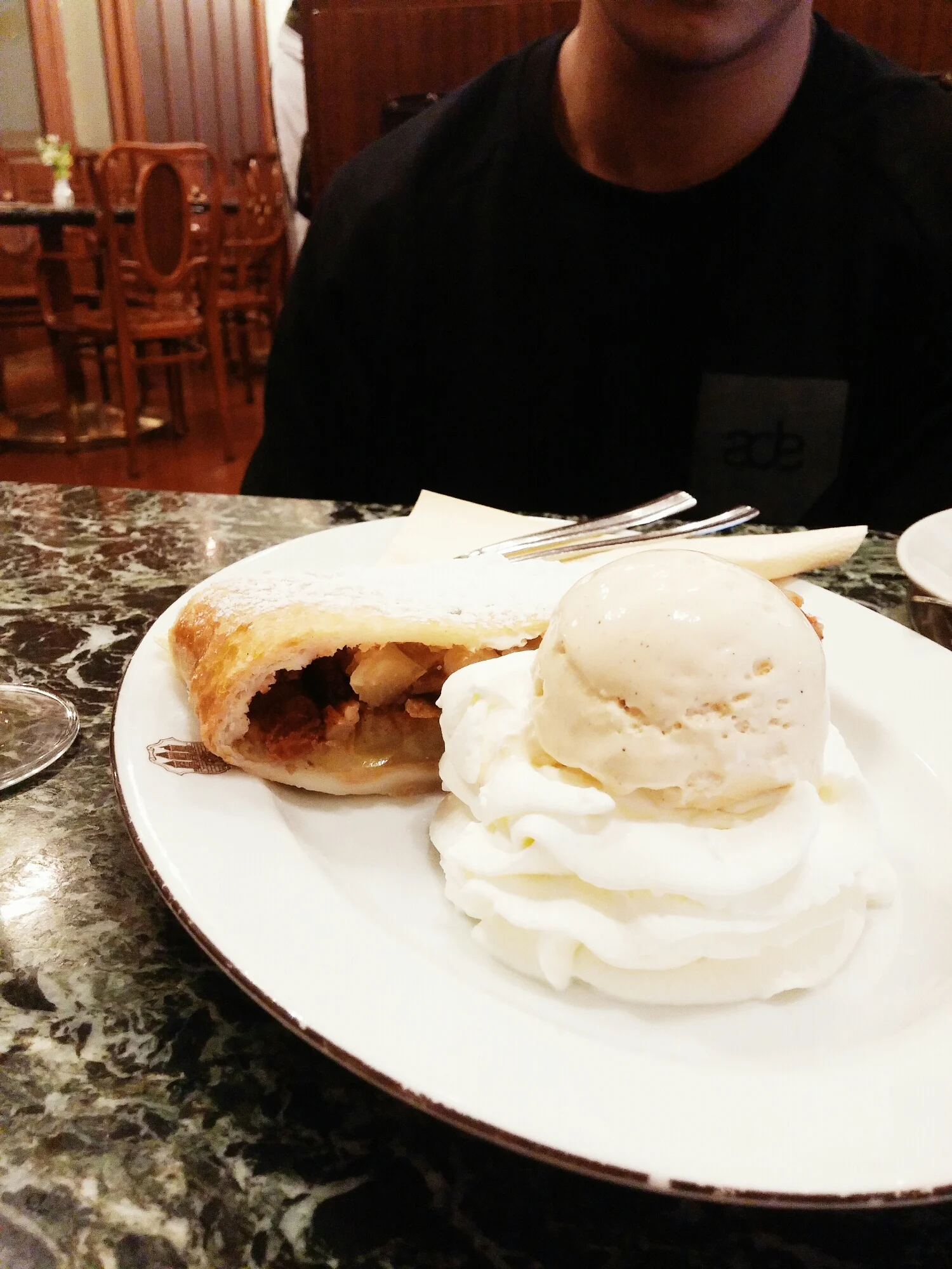 {Apple pastry for Edison.}