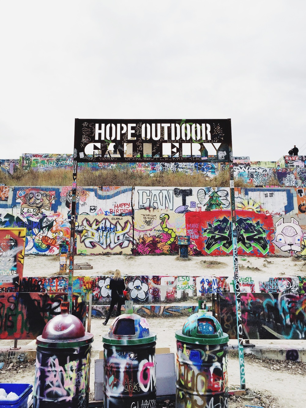   {hope outdoor gallery.}  