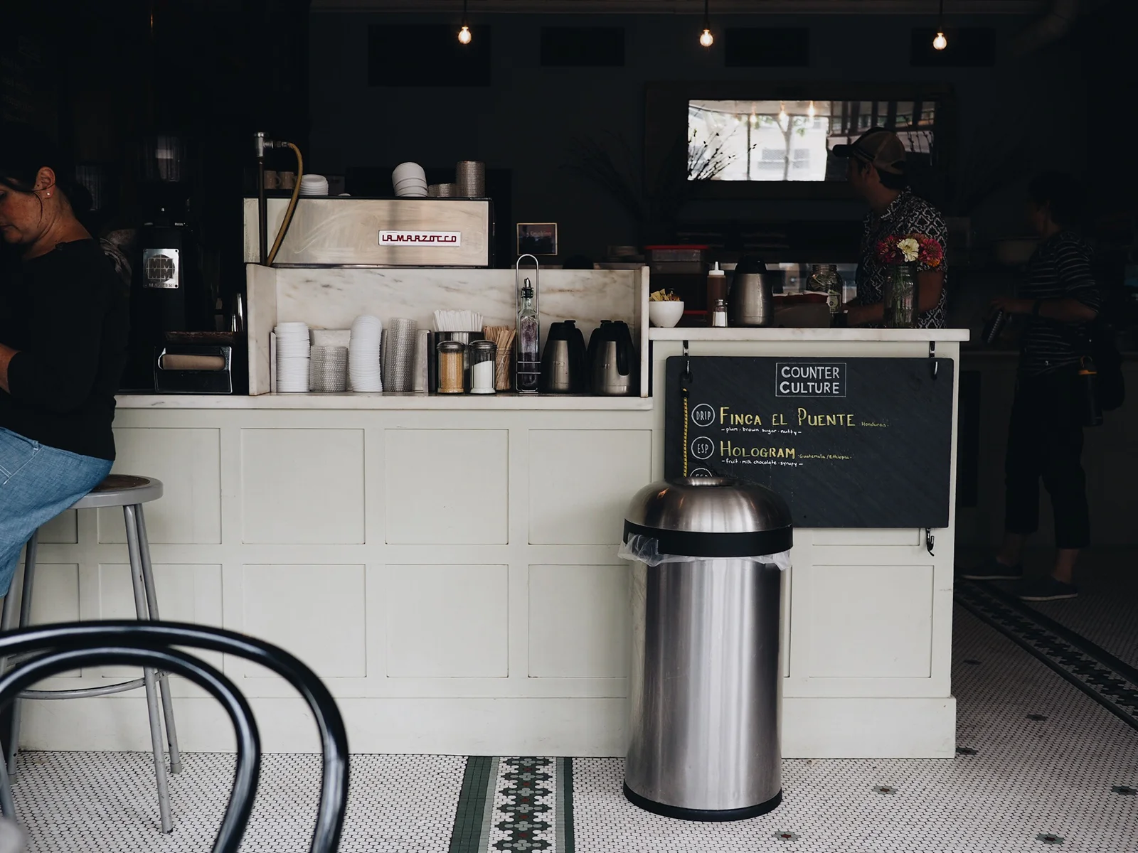 {Counter Culture coffee.}