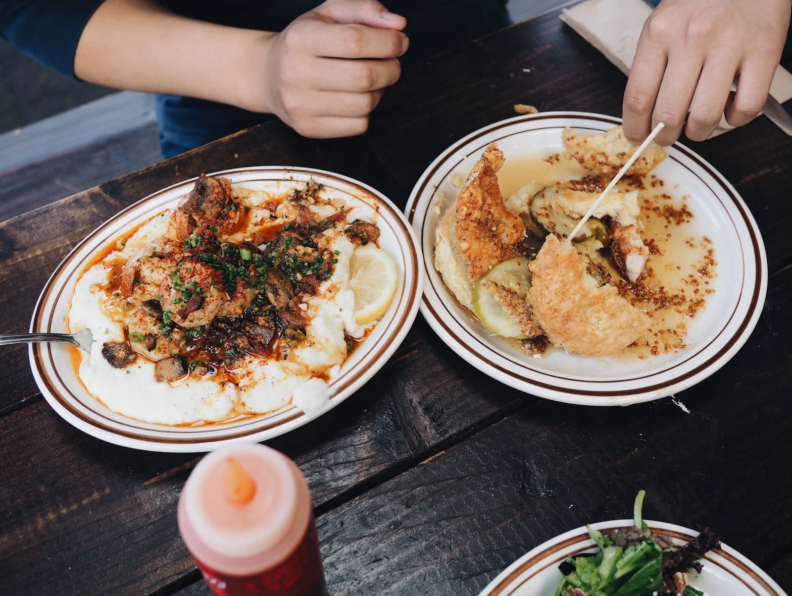 {Shrimp & grits // McIsley.}