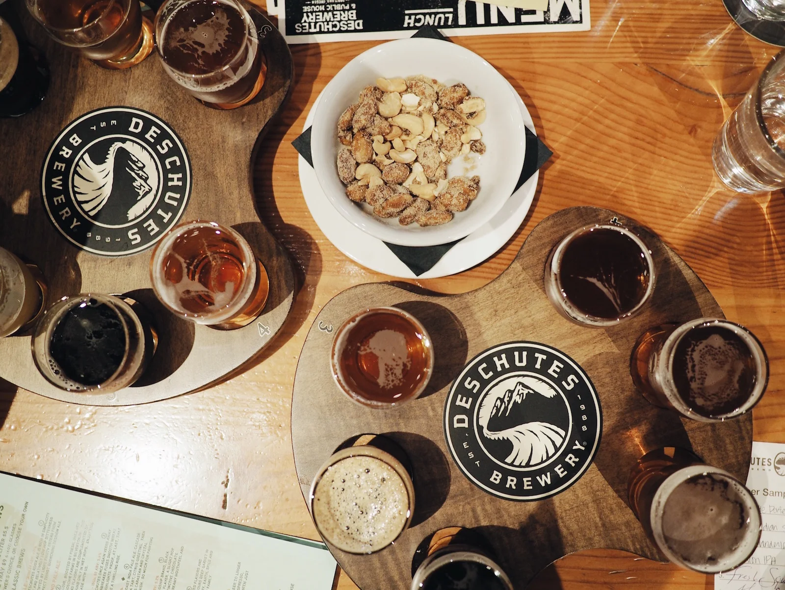 {Where there's alcohol, there are nuts. Beer nuts.}