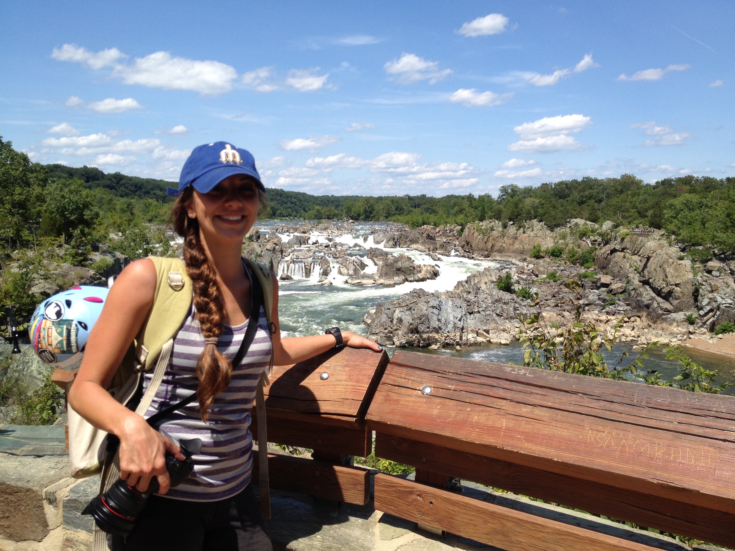 On Assignment. Great Falls National Park, Virginia