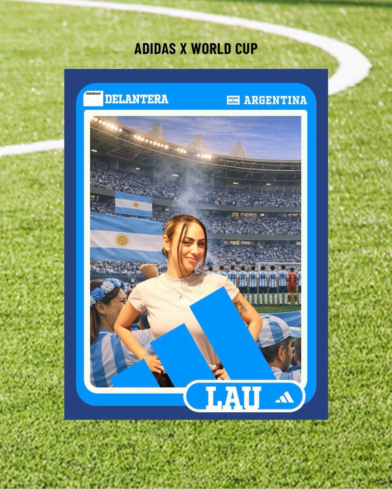⚽️ The Ultimate Lineup, Designed to Collect.
Bringing massive stadium energy straight to the feed! We teamed up with @adidas to turn tournament fever into a completely personalized fan experience.
Using custom-designed graphics and dynamic stadium ba