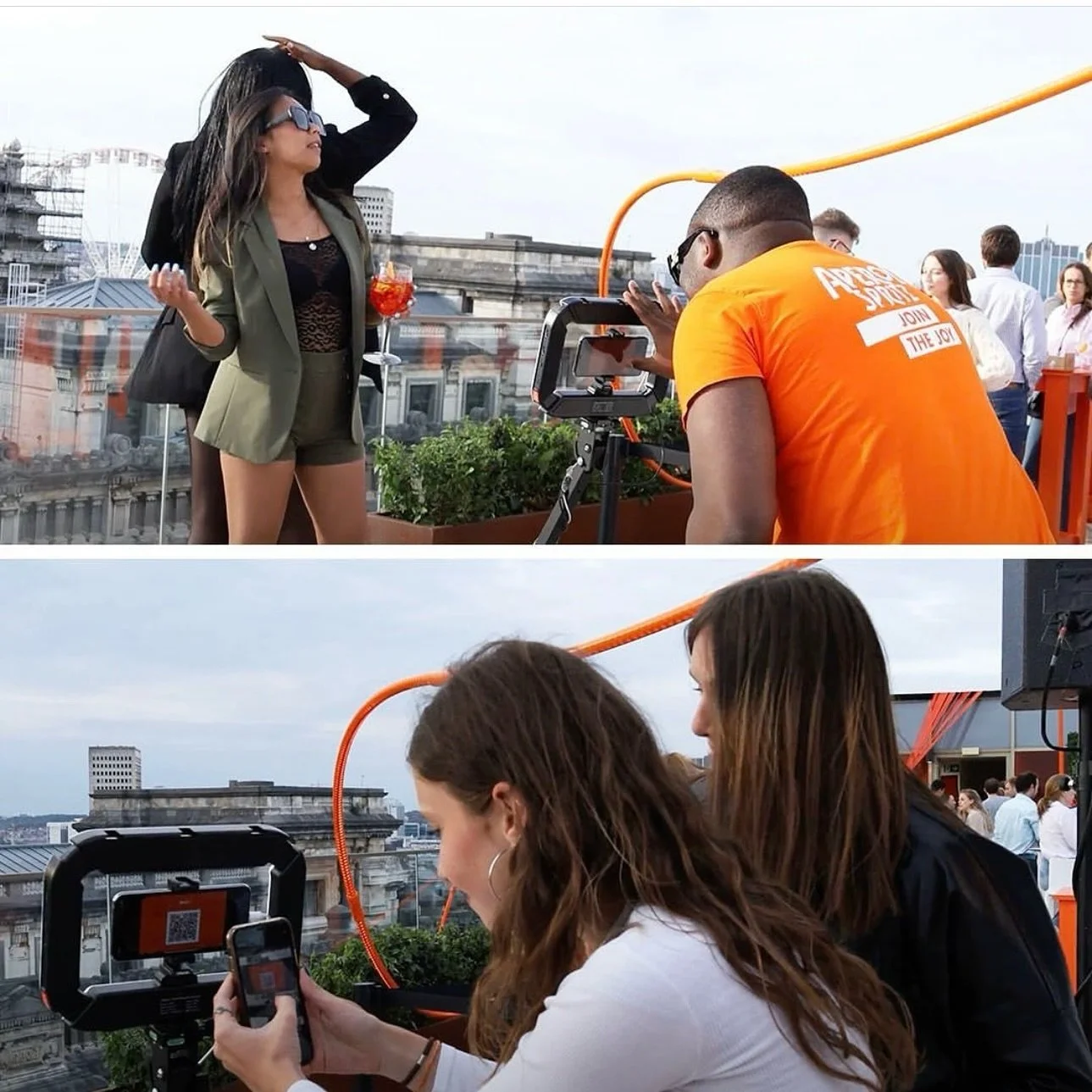 Our trendiest activation THE LOOP for @aperolspritz_be 

Last summer, Aperol Spritz chose our 360&deg; loop to give their guests maximum fun and entertainment at their rooftop event. As a result, guests loved making videos with their friends.

Prepar