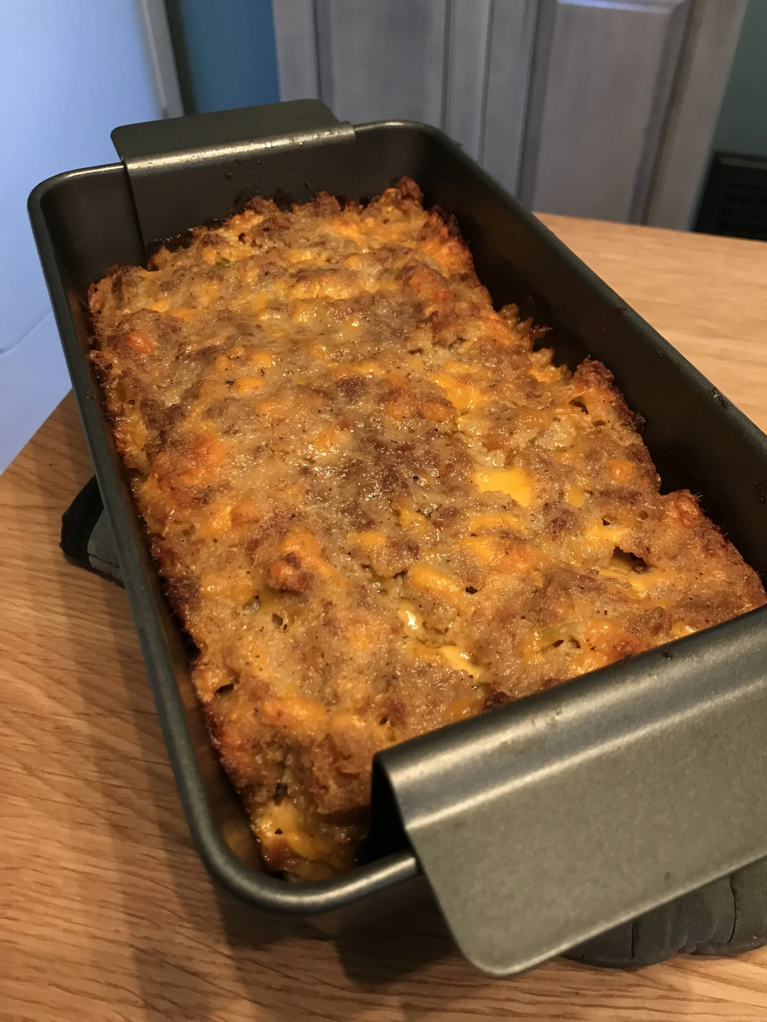 Thanksgiving Leftovers - Sausage Balls - Christine and Frank Strickland