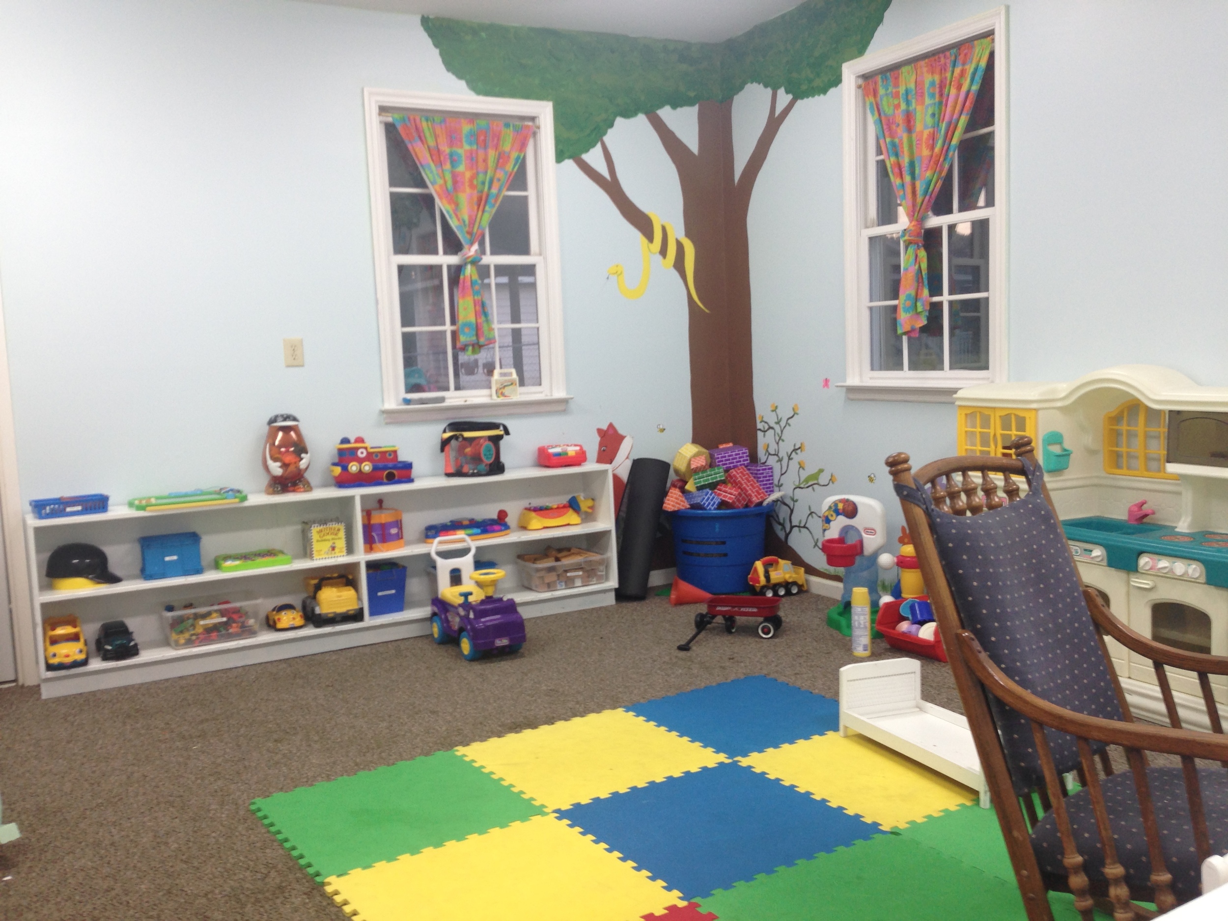 Inside the GreenZone (that's for toddlers)