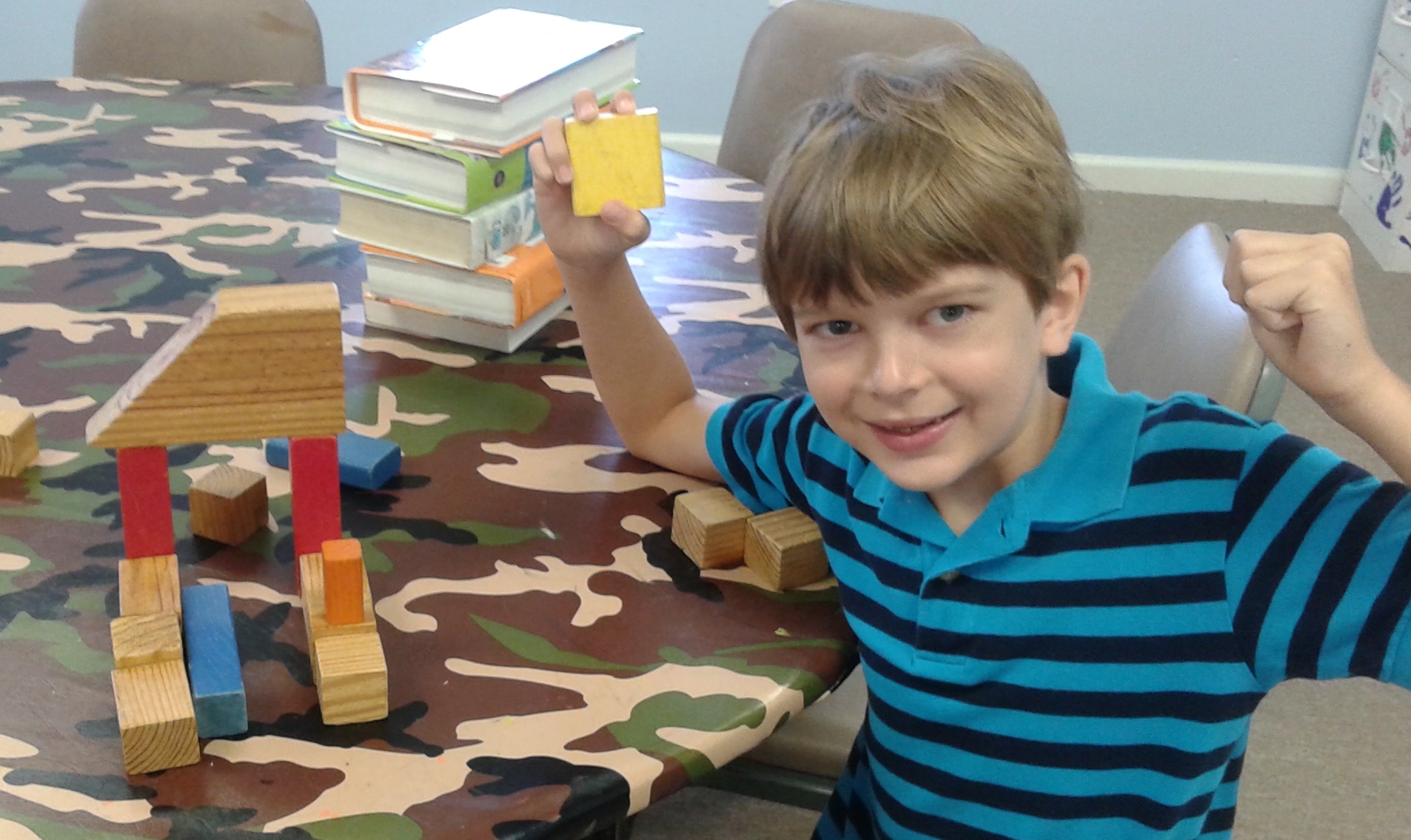 Gabe has used Jesus as the cornerstone.