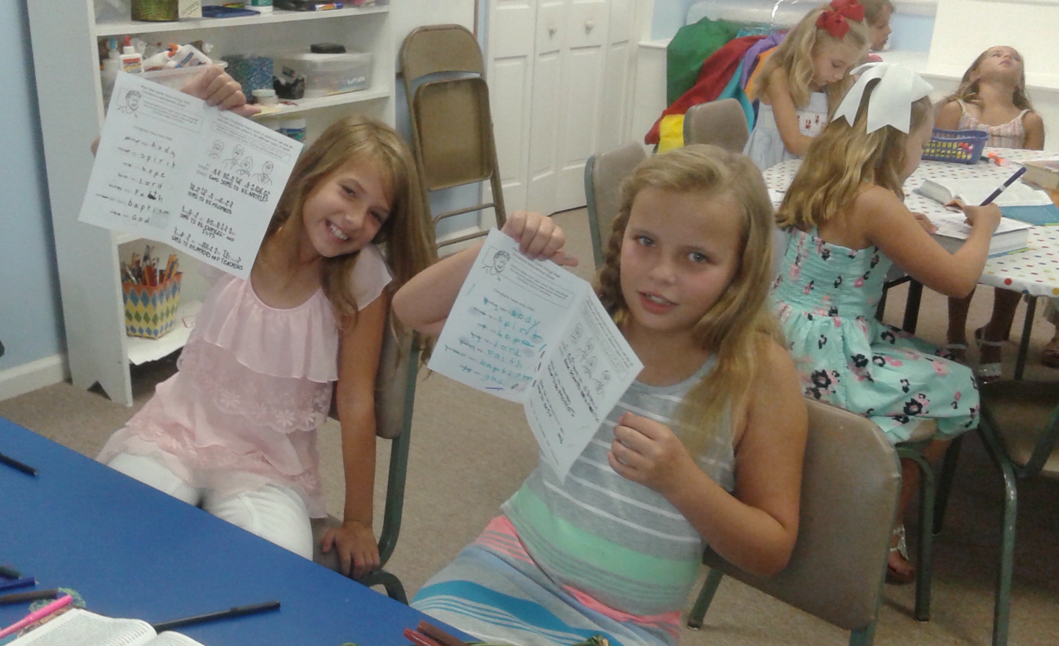 Working on Scripture readings.