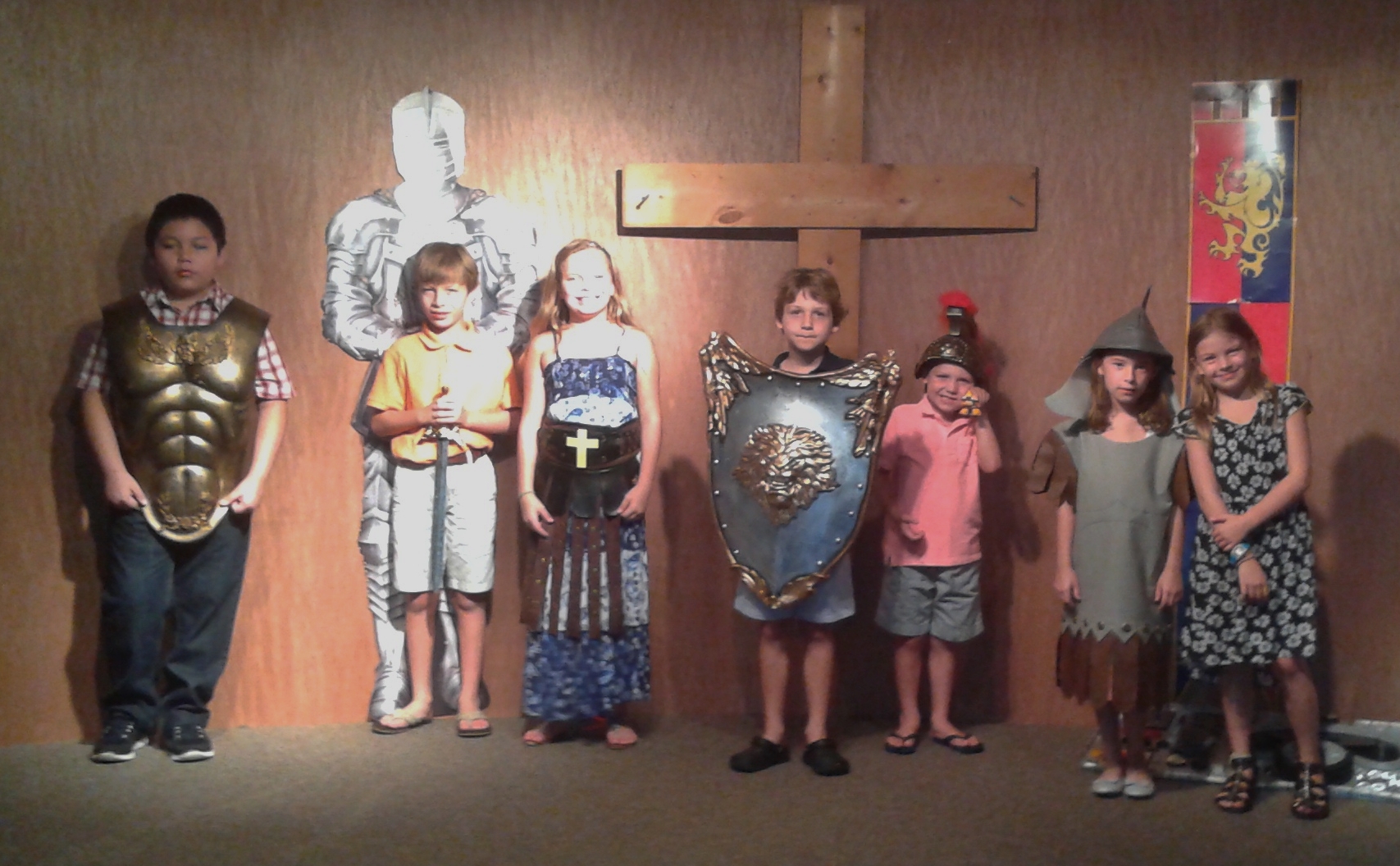 We are ready to stand against the evil one with the full armor of God!