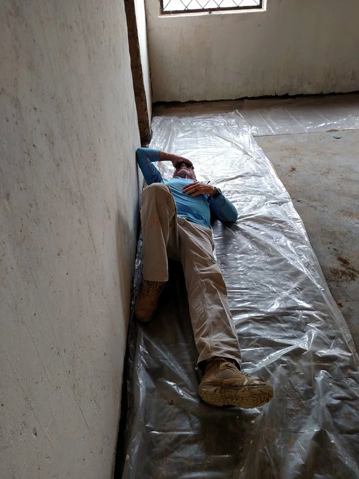 Drop Cloth has a new meaning