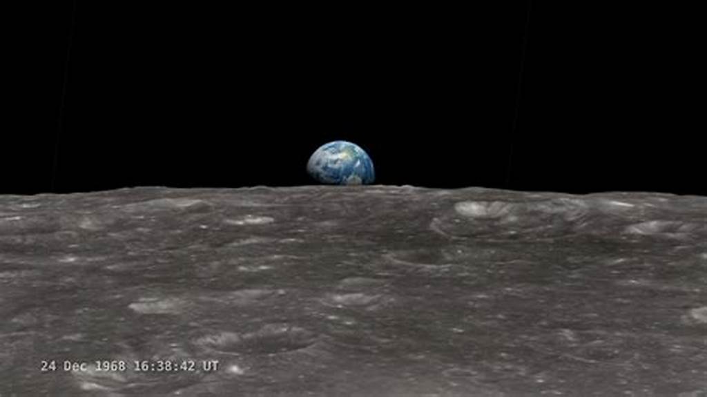 On December 24, 1968, the members of Apollo 8, from far above in the lunar orbit, looked down and admired the beauty and greatness of the planet Earth, just as God did when He made the decision to send His only Son to Earth, the Visited Planet.