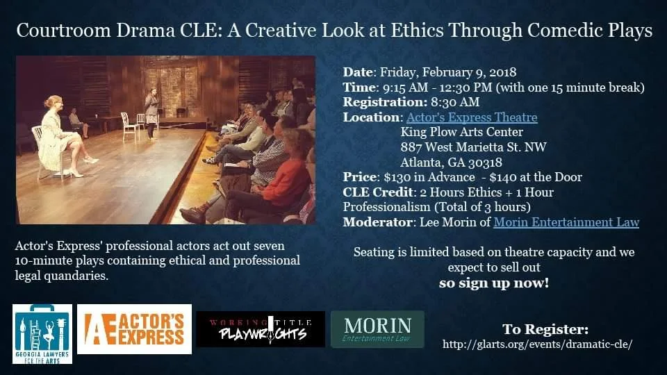 Actor's Express and Georgia Lawyers for the Arts!