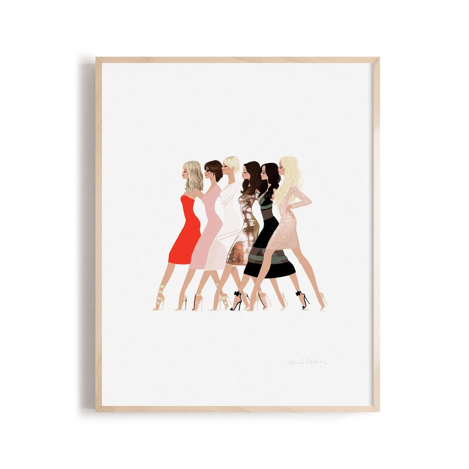 Beverly Hills Diamonds and Reunion Print