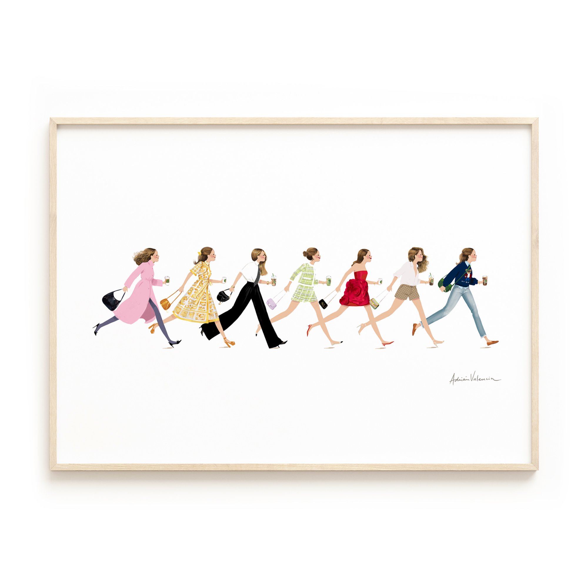 Fashion Coffee Week Print