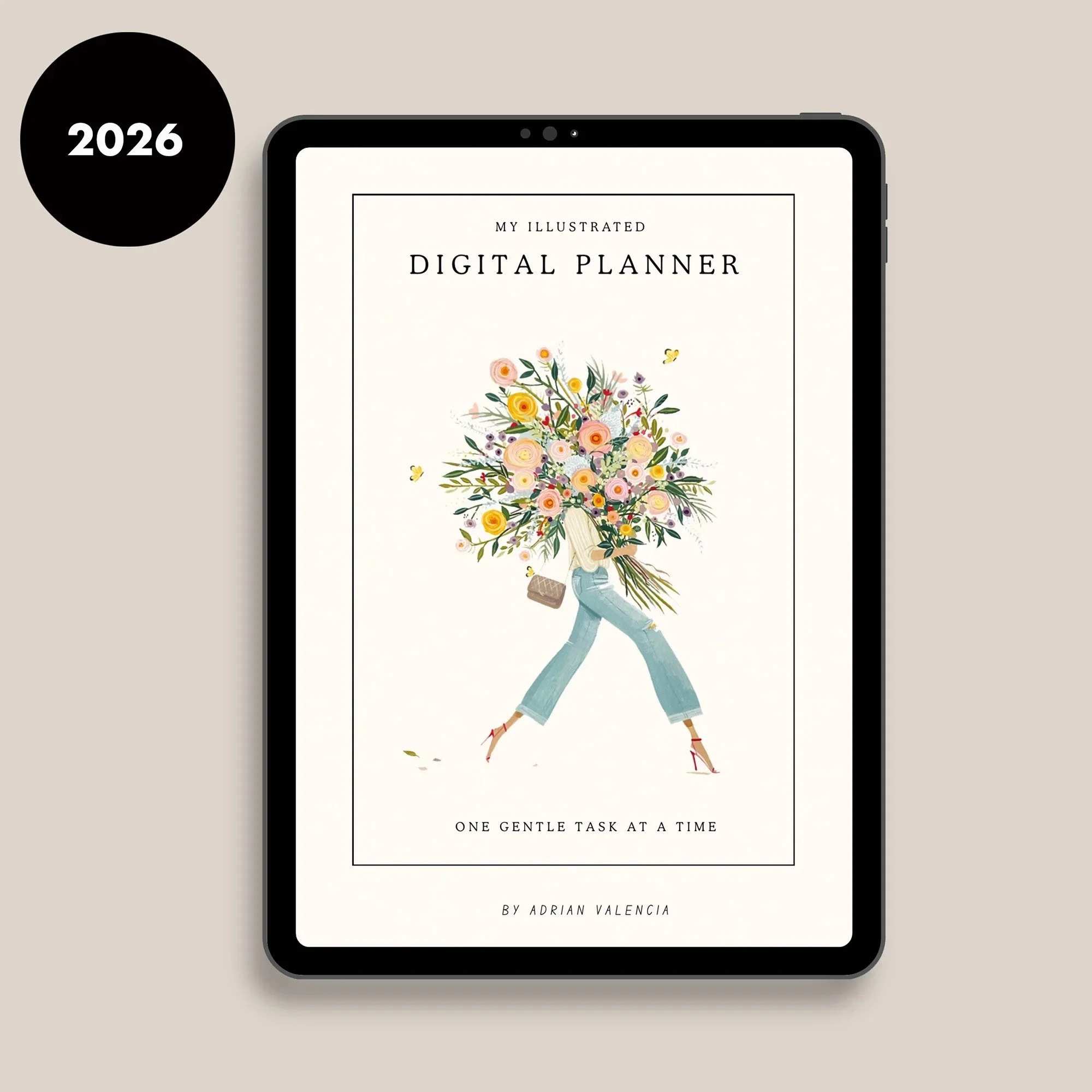 My Illustrated Digital Planner (Monthly, Weekly, Daily + Productivity)