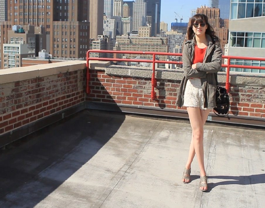 Natalie Suarez for SummerSox - Rooftop, Manhattan
