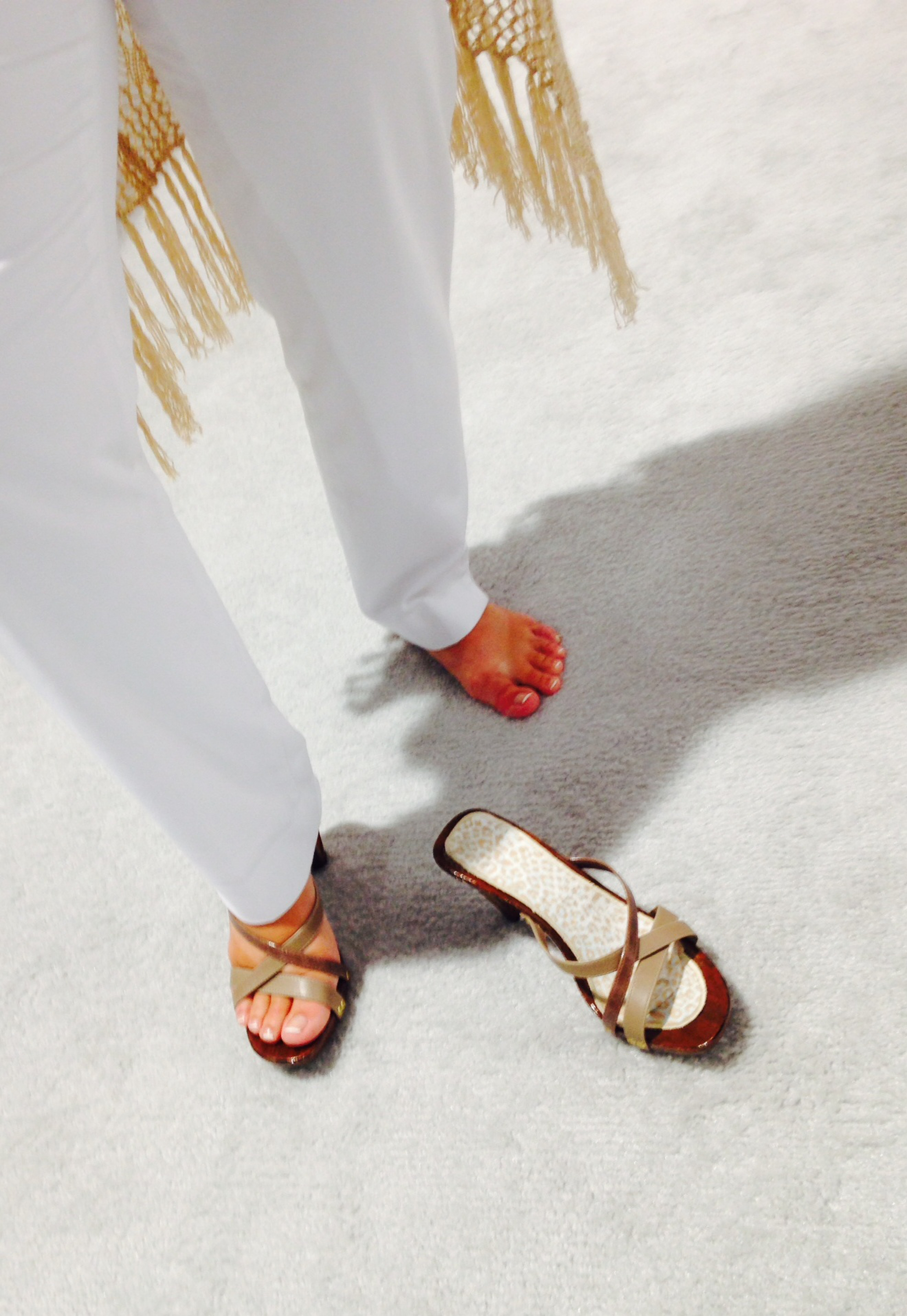 SummerSox No-Sock Look in High Heel Sandals