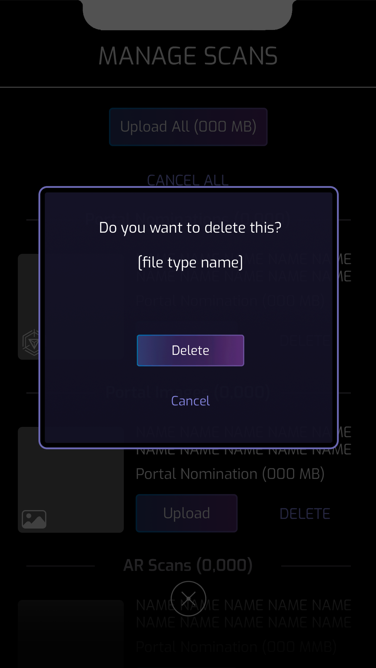 Delete