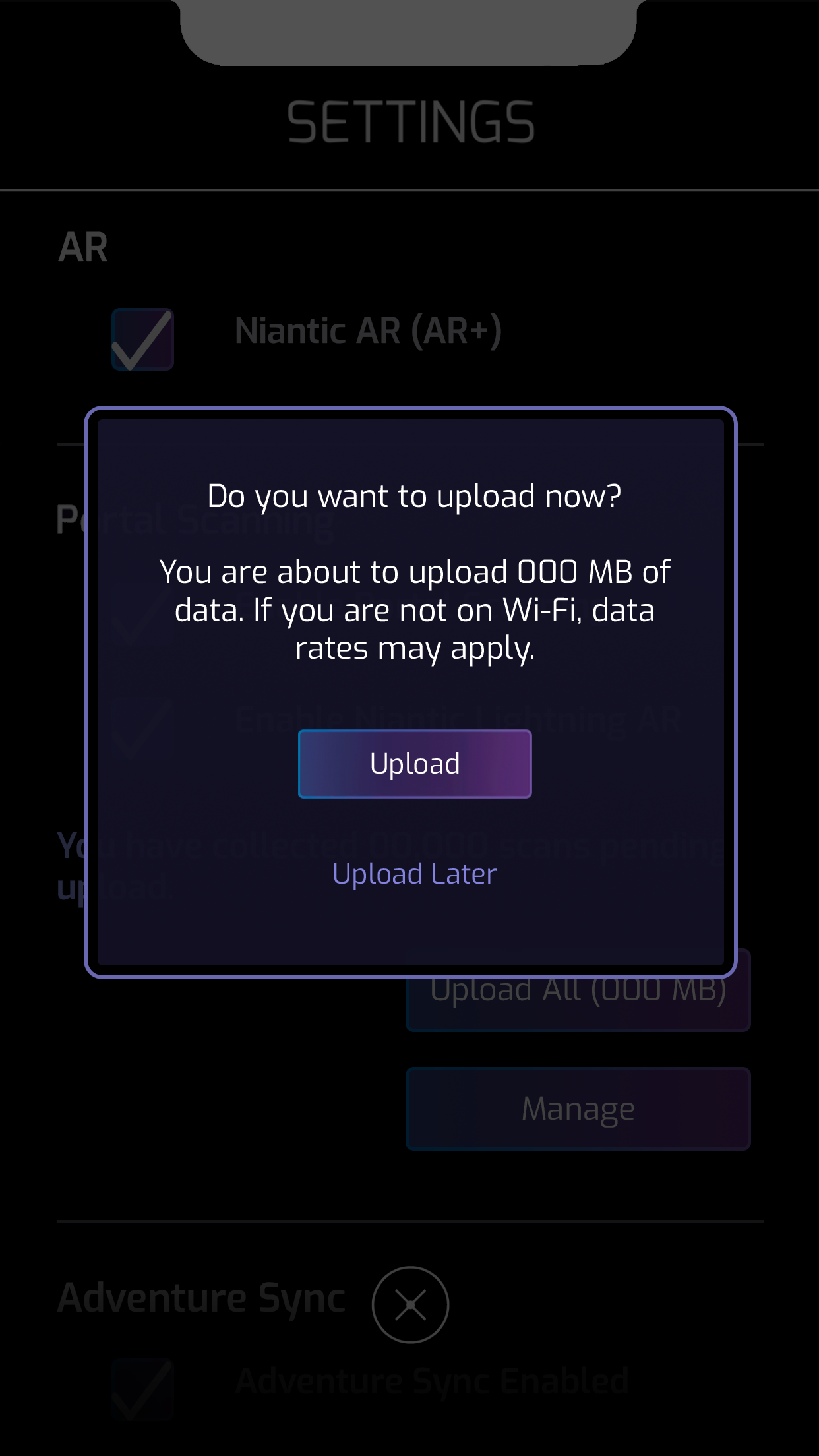 Warning