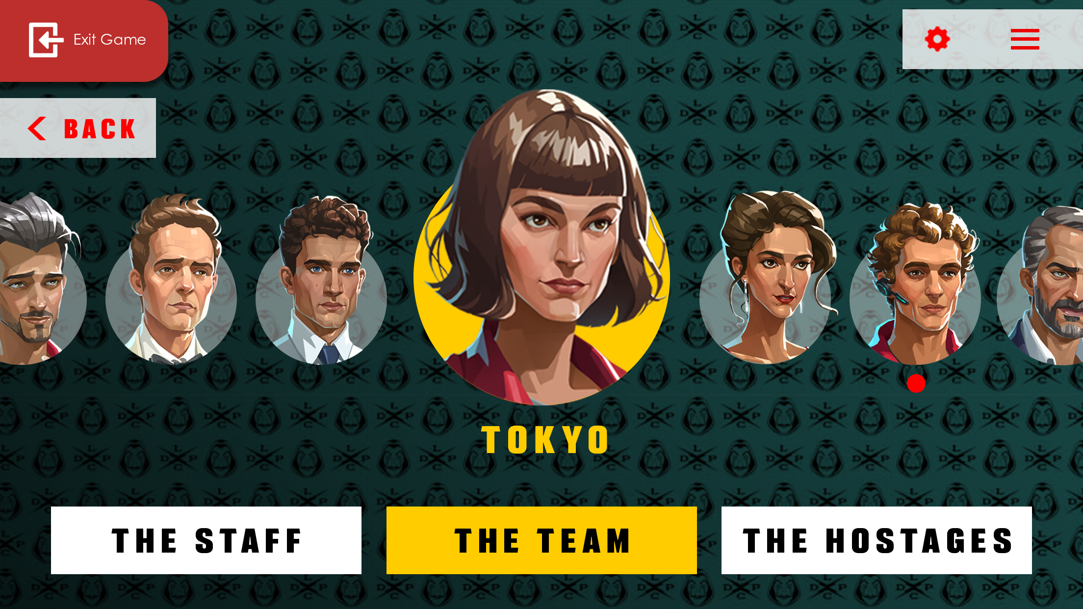 Character Selection