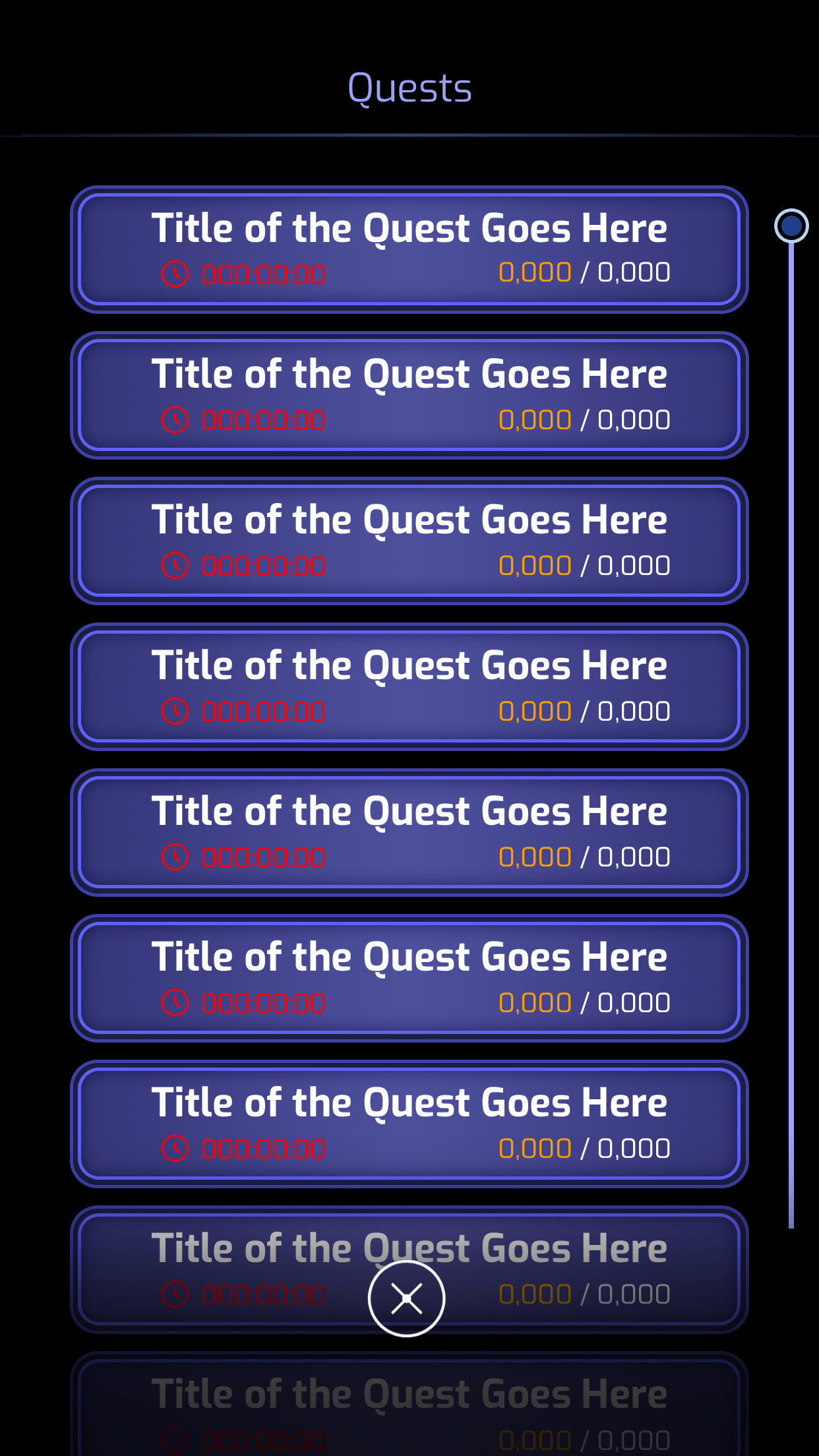 Quest List