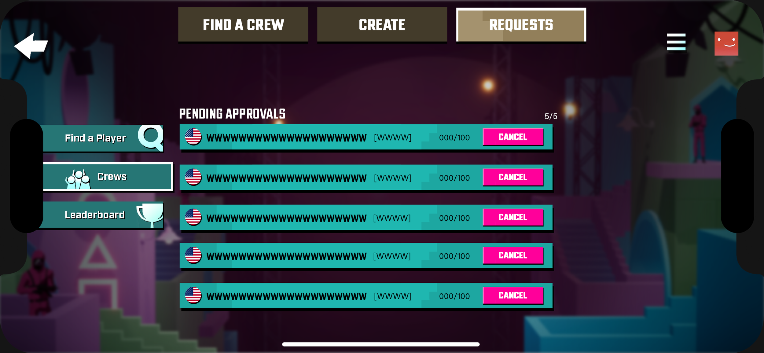 Average Player Waiting for Approval - Pending Approvals