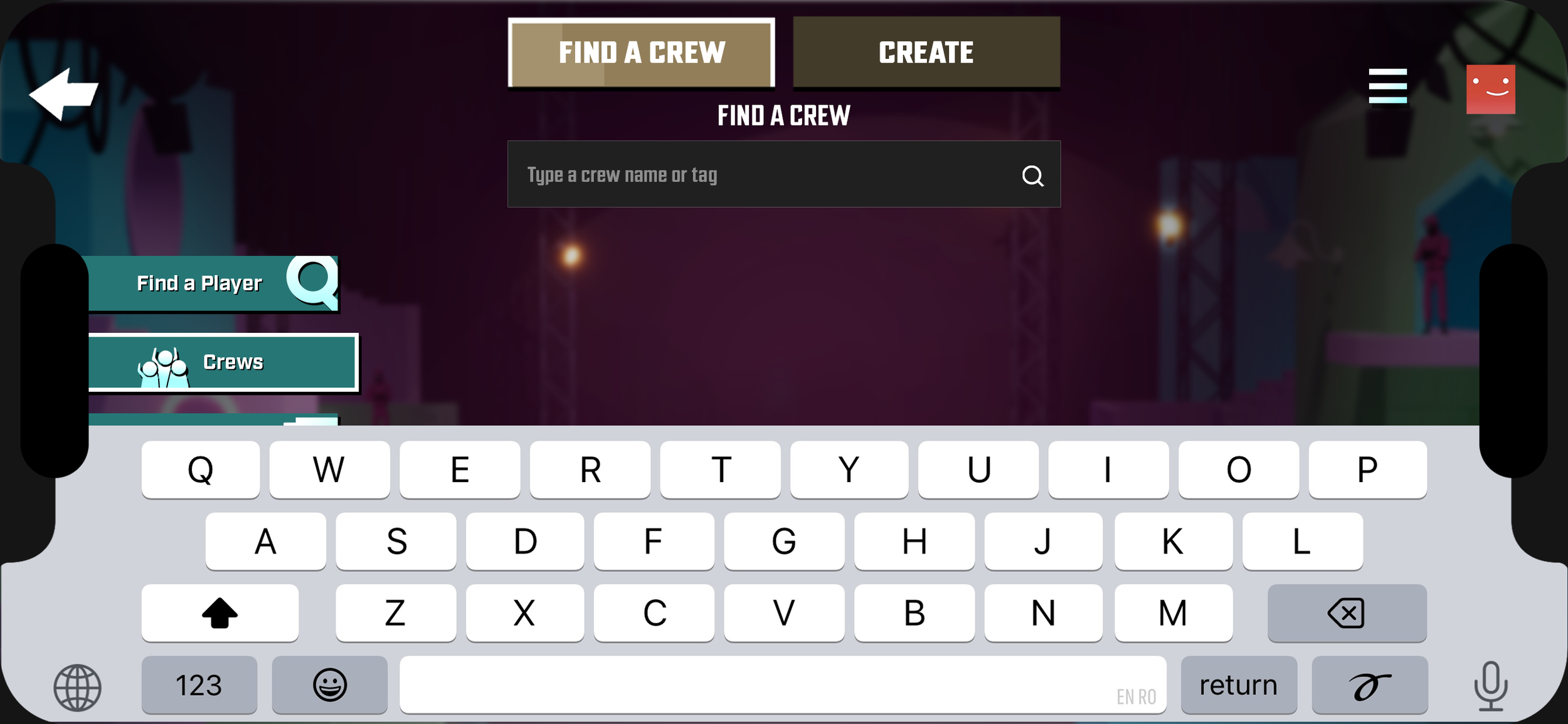 Average Player Joins a Crew - Crew Search
