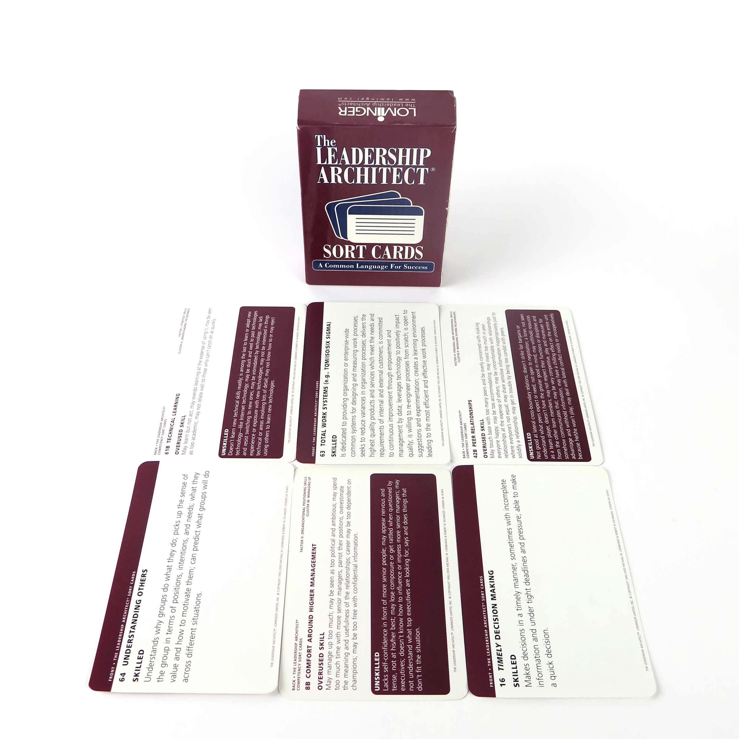 Leadership Architect Sort Cards — DECKAHOLIC