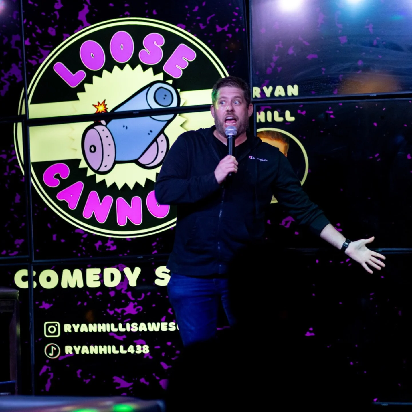 You may know Ryan as the Loose Cannons host who makes inappropriateness funny AF, but did you know he&rsquo;s also a dancer and choreographer? 
Check out his jazz funk class coming up - link in bio for more info!