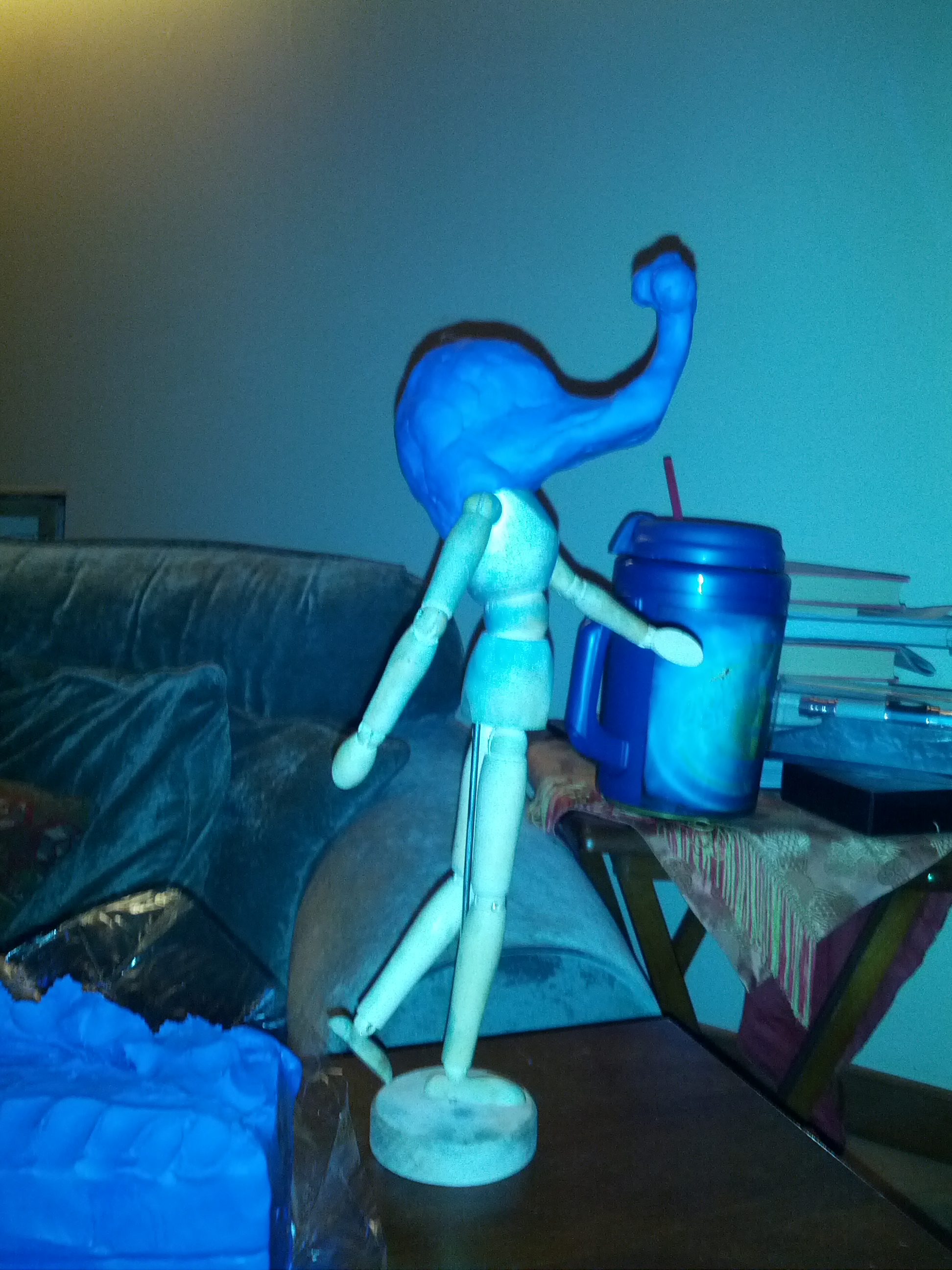 and side view