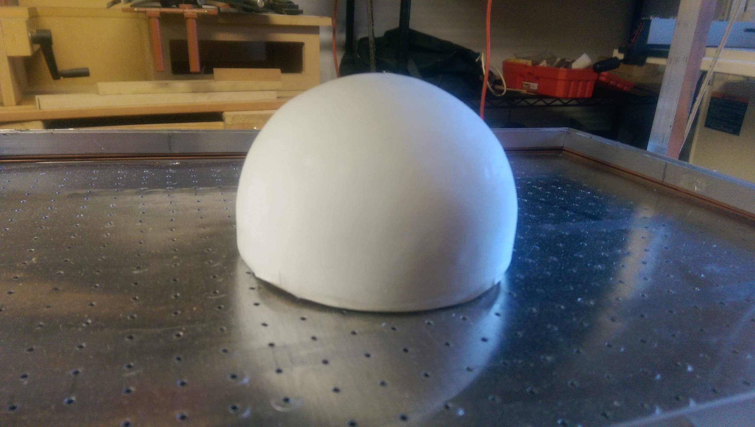 The final buck after 4 layers of plastic and followed by sanding