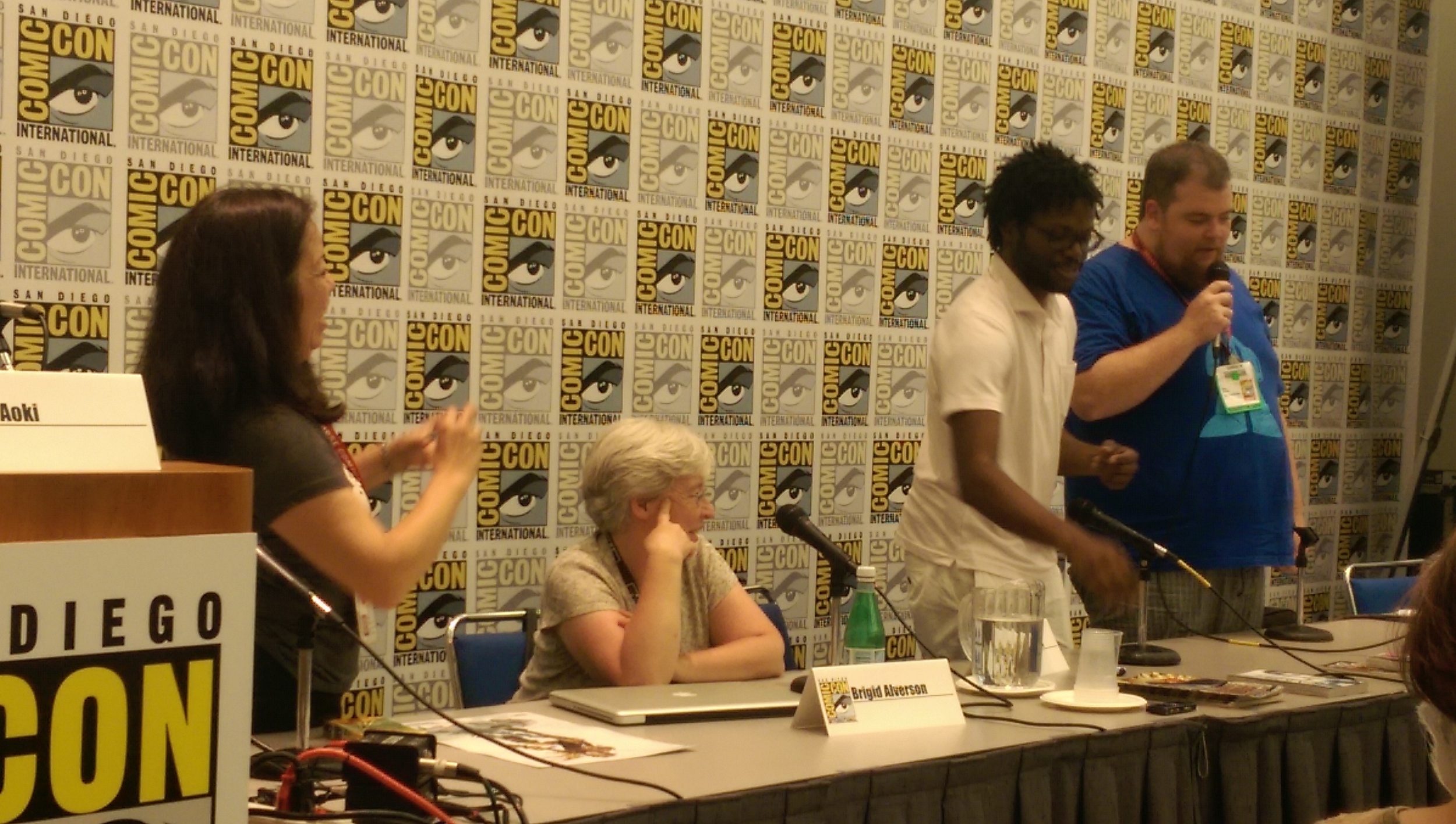 Of all the pictures I took at the panels, this one from the Best & Worst Manga 2014 is the best