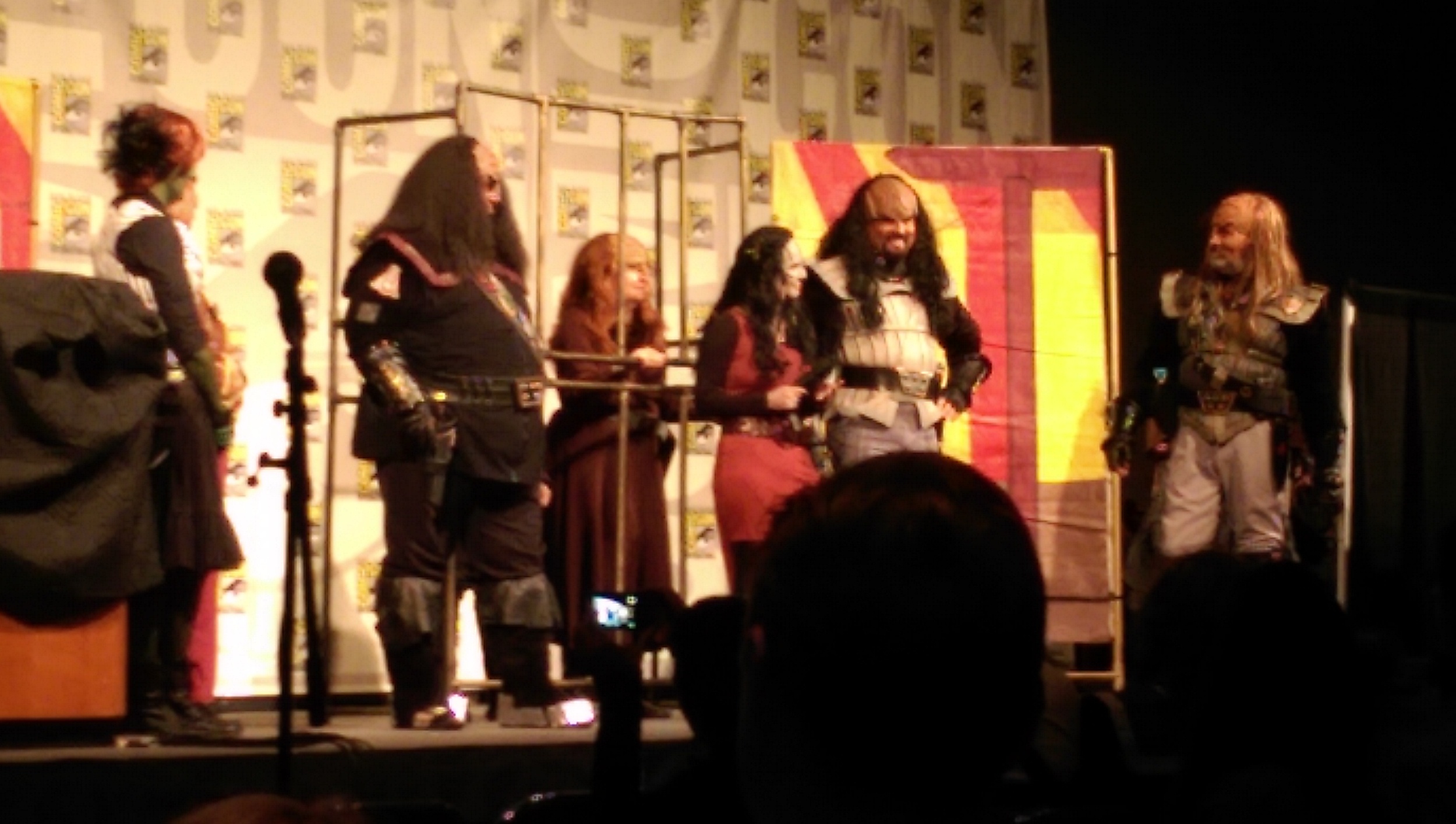 Okay, I had to include one other photo from a session, and that's this shot from the Klingon Lifestyles event. I mean, how could I not include a picture from a Klingon play?