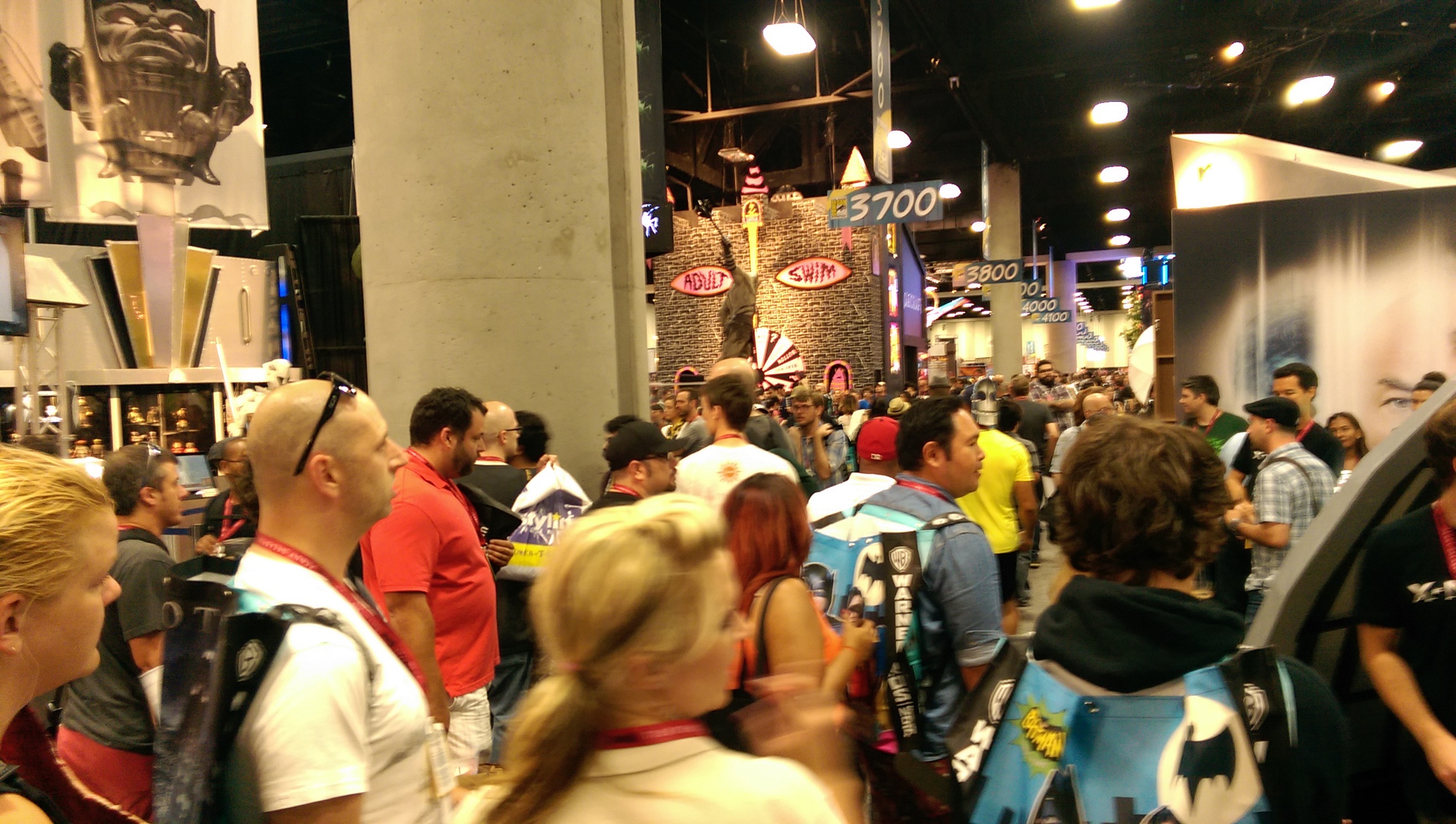 A moment of madness on the exhibition floor