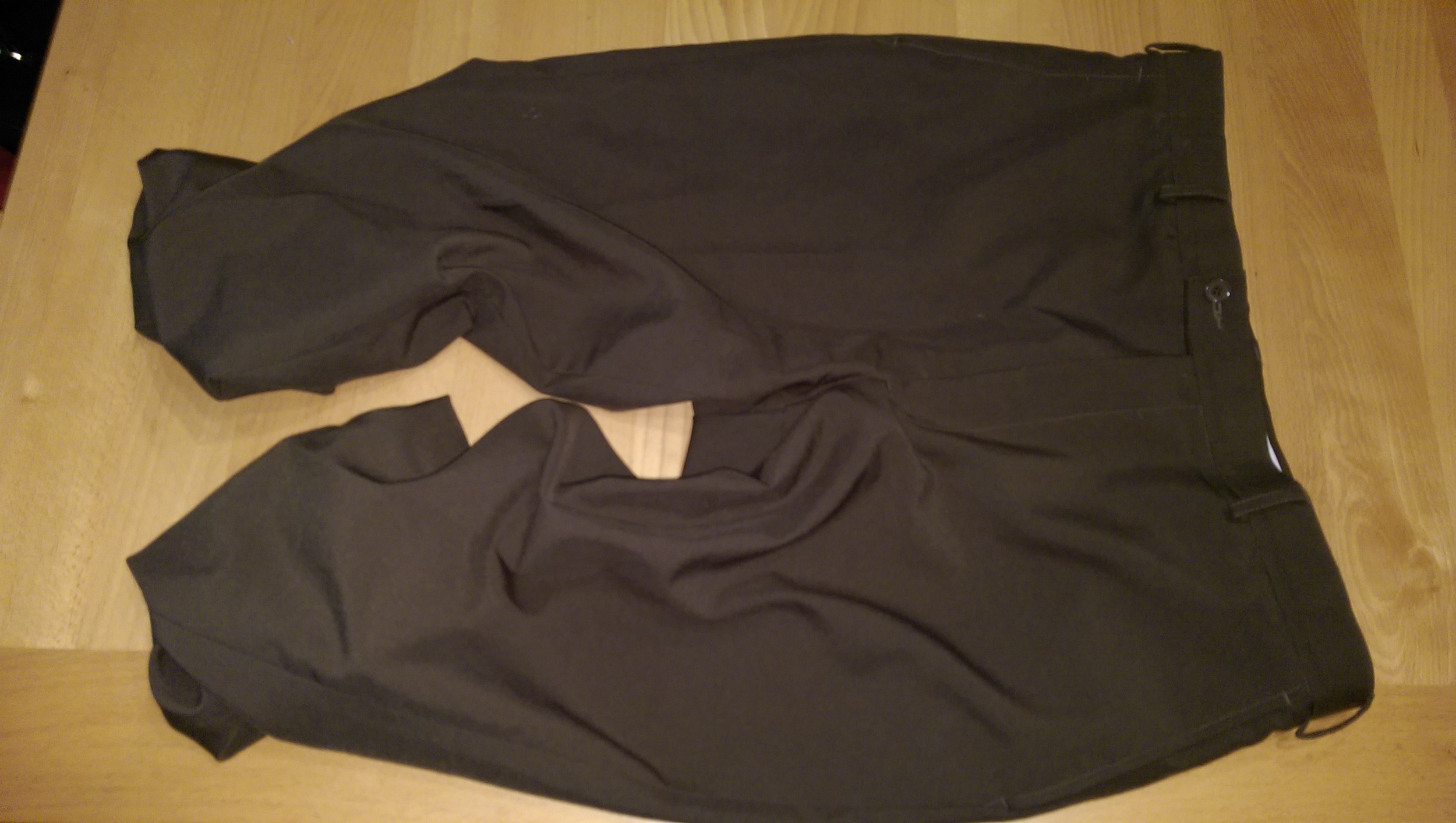 Pants from a local thrift store; they'll need some weathering.