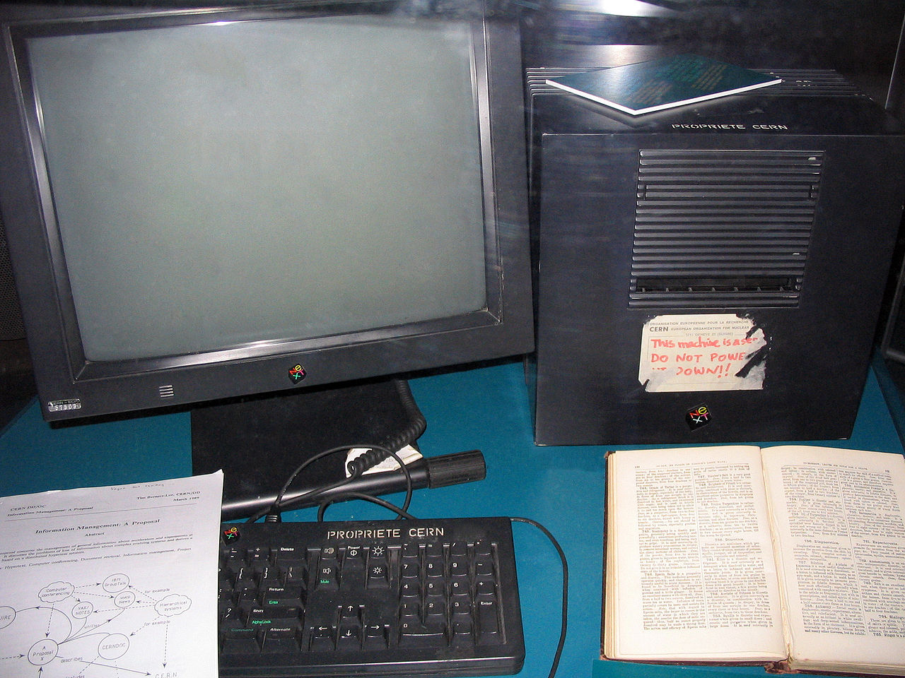 First web server at CERN