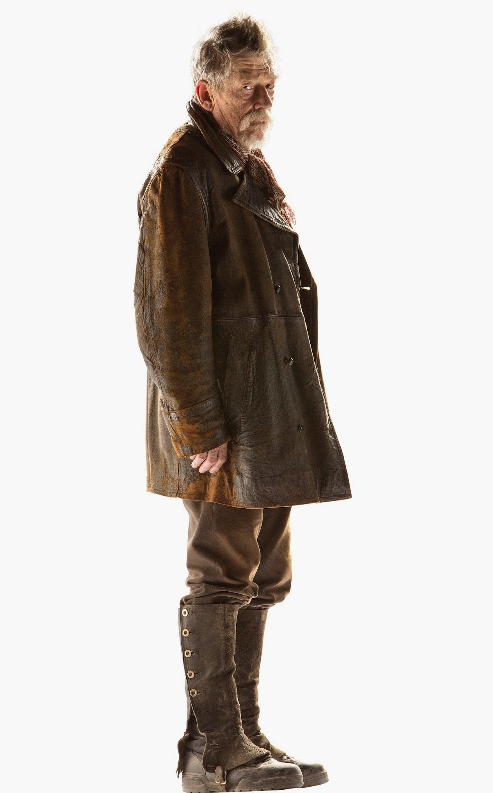 One more publicity shot (the last) of John Hurt as the Doctor
