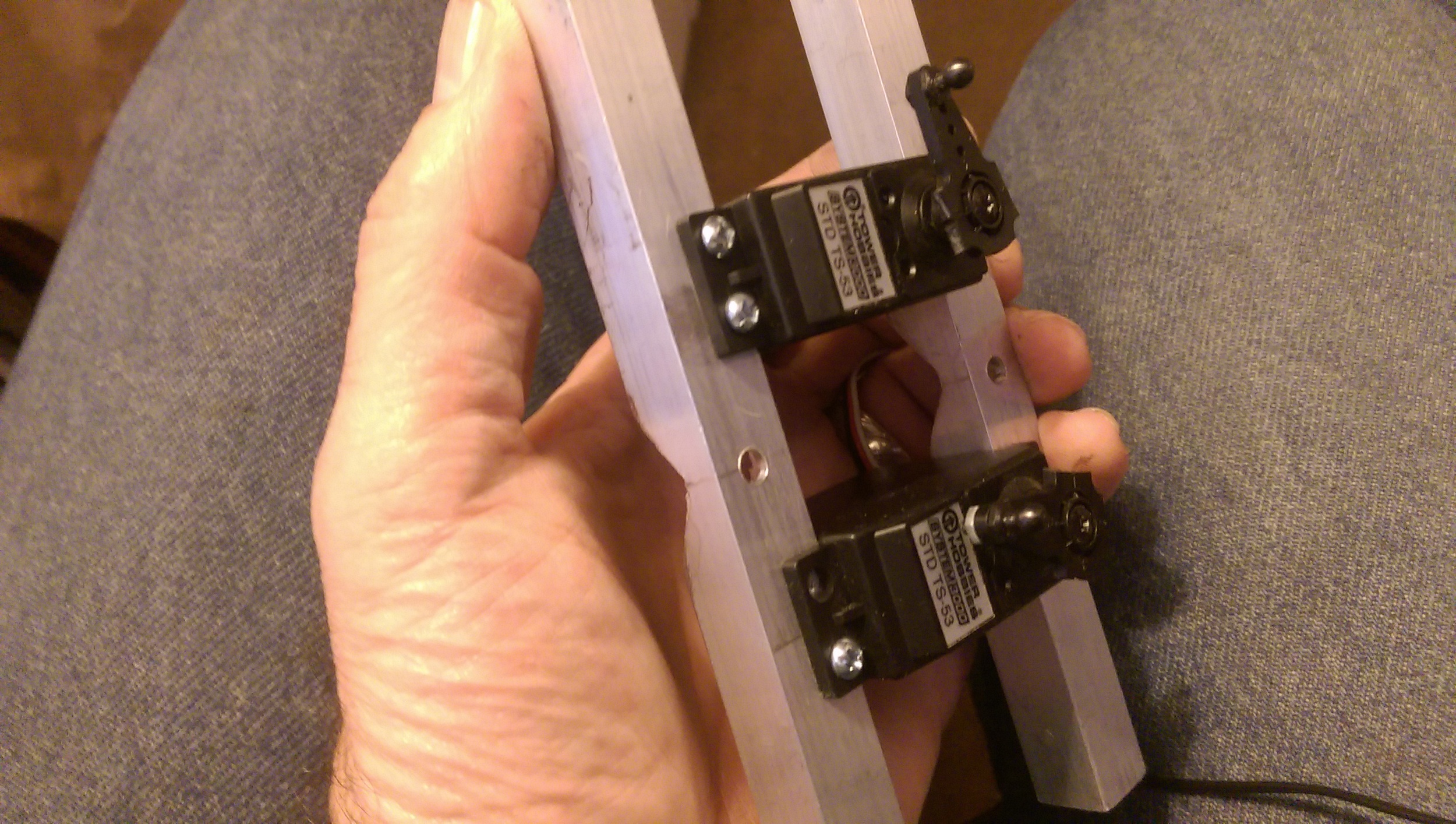 Building a rack for the solenoids