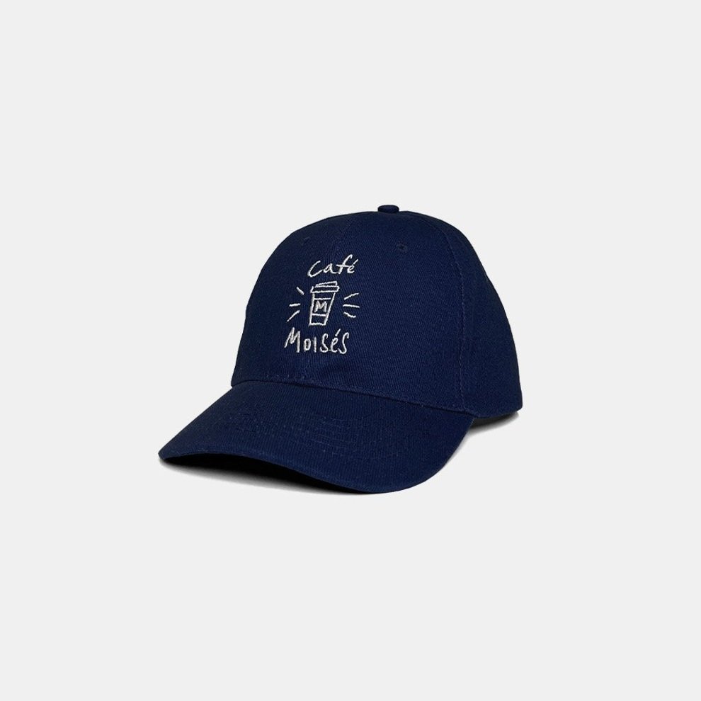 Gorra Azul "Cafe Moisés"