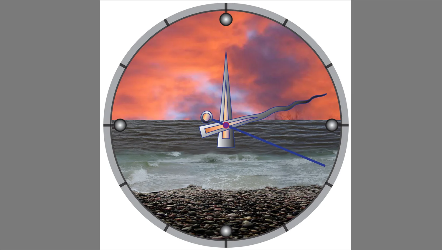 planned watch dial for the new watch.