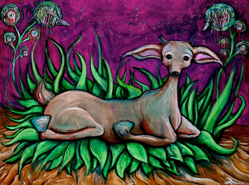 Innocent and Ignorant- 36x48