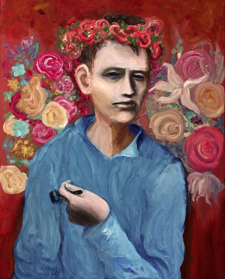 boy with a pipe 24x30