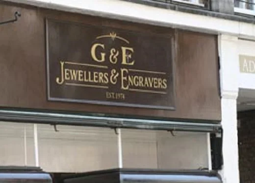 G & E Jewellers shop front