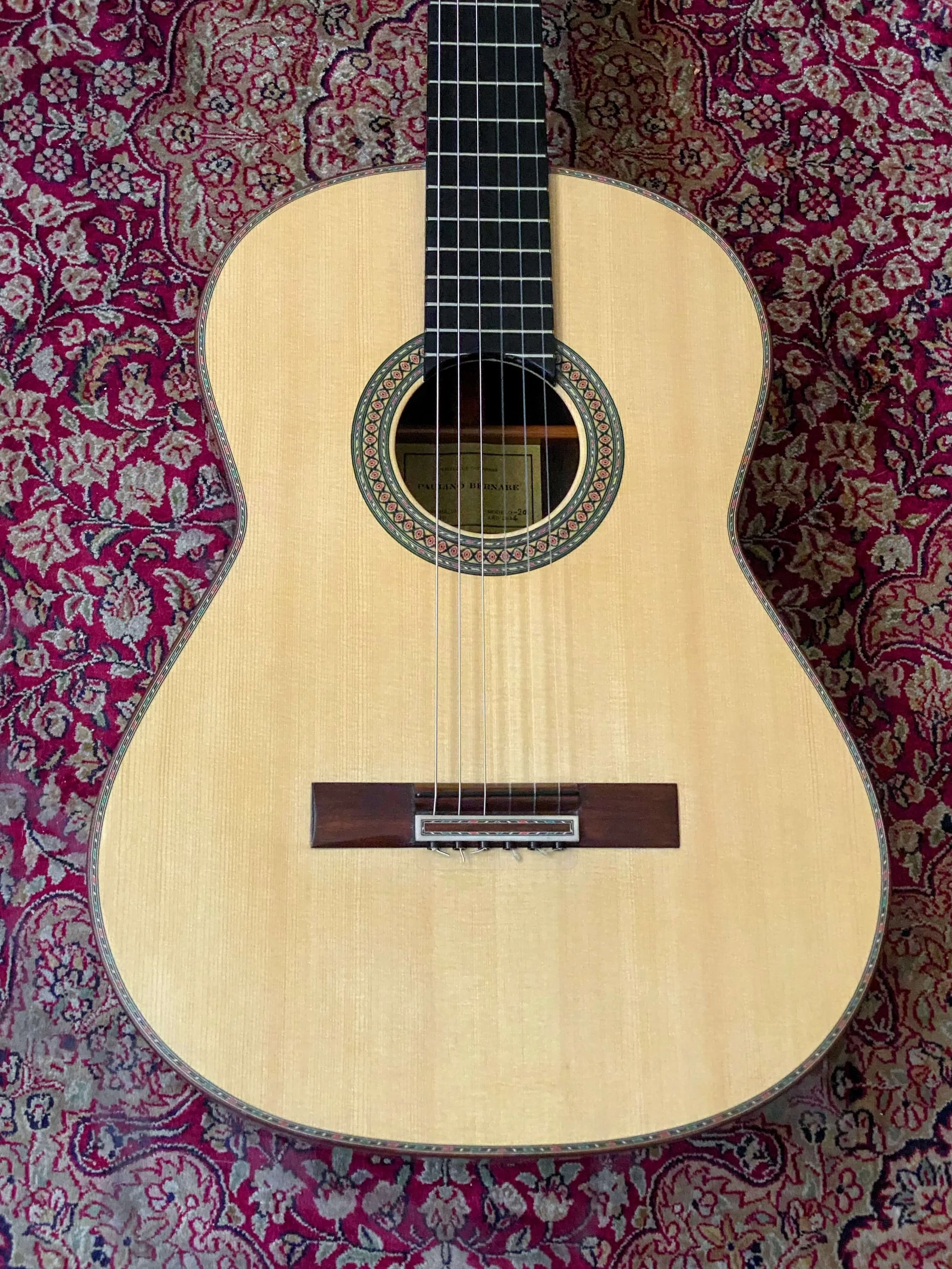 2024 Paulino Bernabe, M-20 Concert Classical Guitar